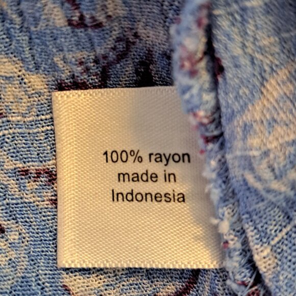 Lane Bryant Red Purple Floral Striped Patterned Tank Top Plus Size 28 - Picture 6 of 6